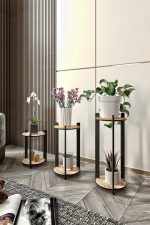 Flower Desk Round - Oak