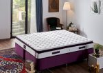 Purple 150x200 cm Double Size Padded Soft Mattress - Image 2