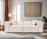 Lora 2 Seater - Light Brown