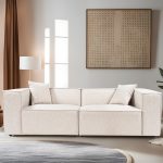 Lora 2 Seater - Light Brown