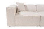 Lora 2 Seater - Light Brown - Image 3