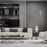 Gio 3 Seater - White