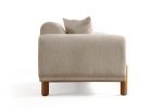 Lyke 3 Seater - Cream - Image 17