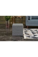 Kare Puf - Grey - Image 3