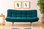 Misa Small Sofabed - Petrol Green - imagine 2