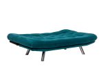Misa Small Sofabed - Petrol Green - imagine 5