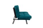 Misa Small Sofabed - Petrol Green - imagine 7